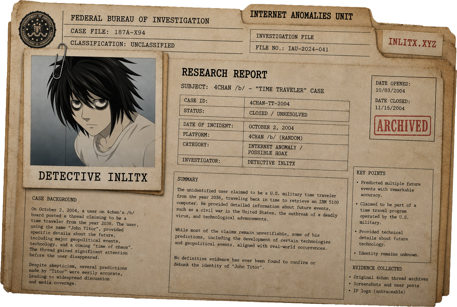 Expedientes / Case Files